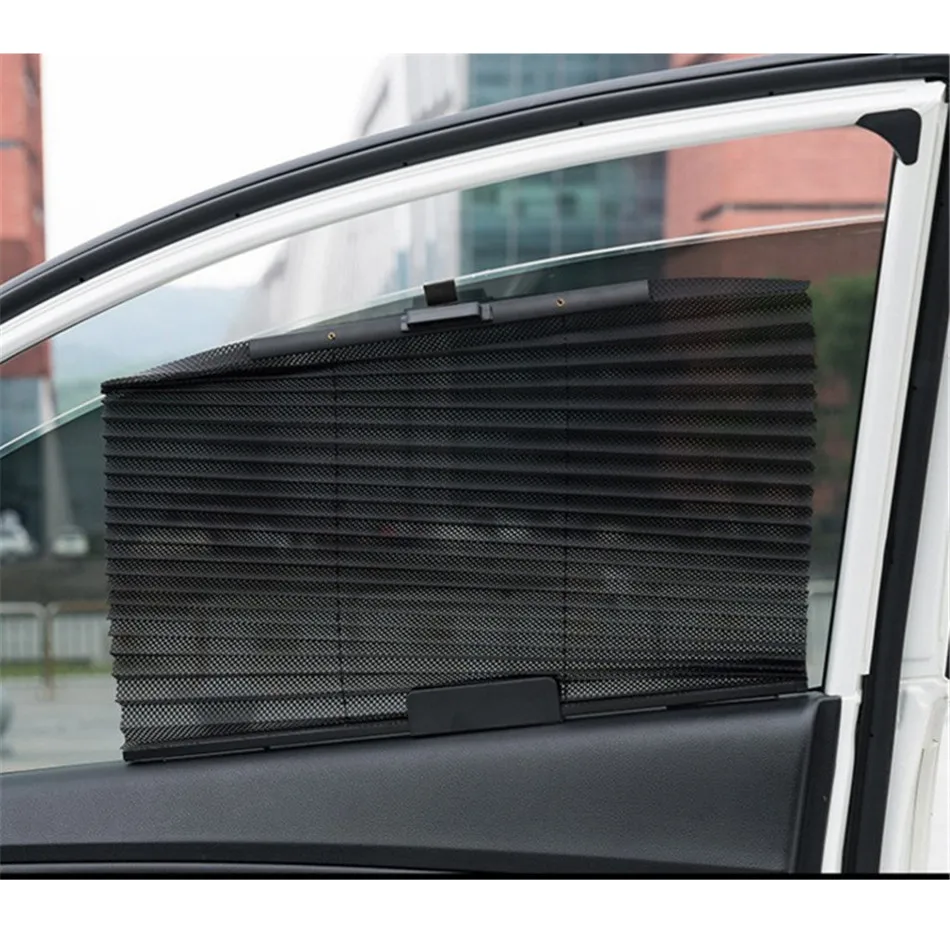 Auto Automatic Retractable Parasol Car Side Window Mesh Sun Shade Car Sunshade Sun Protector Curtains for Cars 60*46cm
Auto Automatic Retractable Parasol Car Side Window Mesh Sun Shade Car Sunshade Sun Protector Curtains for Cars 60*46cm