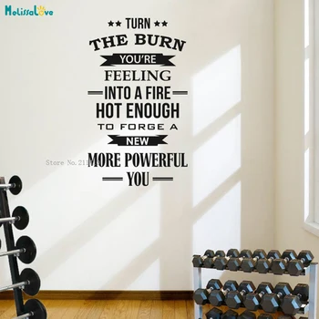 Forge A New Powerful You Awesome Gym Or Home Quality Wall Art Decal Quote Sticker Living Room Weight Training Poster YT4426
Forge A New Powerful You Awesome Gym Or Home Quality Wall Art Decal Quote Sticker Living Room Weight Training Poster YT4426