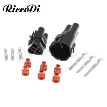 1-20Sets Black Sumitomo MT 2.2 Series Sealed Male Female 3 Pin Way Waterproof Automotive Connector Yamaha 6187-3231 6180-3241
1-20Sets Black Sumitomo MT 2.2 Series Sealed Male Female 3 Pin Way Waterproof Automotive Connector Yamaha 6187-3231 6180-3241