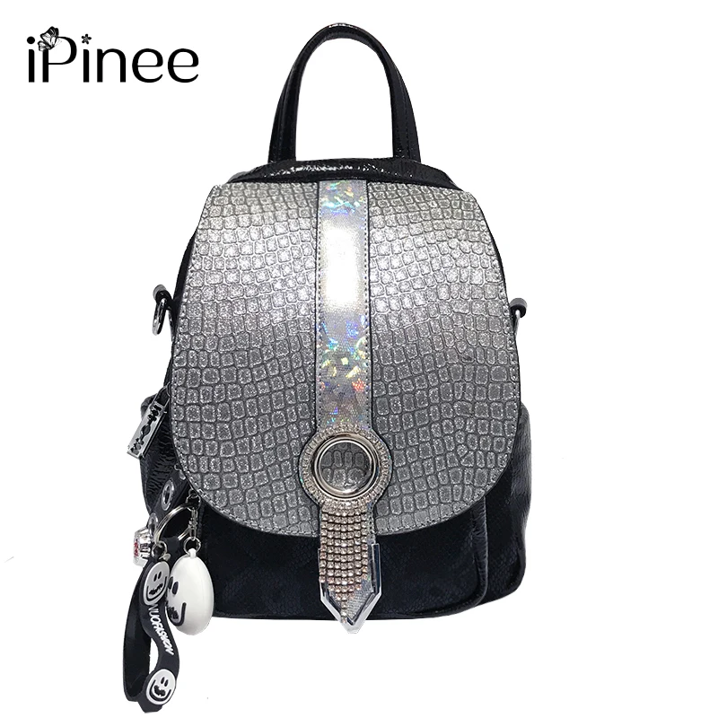 iPinee Microfiber Synthetic Leather Woman Backpack Bag Rhinestone Diamond Mini Mochila Dual-use Bolsa Feminina Tassel Luxury Pur
iPinee Microfiber Synthetic Leather Woman Backpack Bag Rhinestone Diamond Mini Mochila Dual-use Bolsa Feminina Tassel Luxury Pur