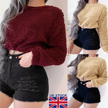 Warm Fluffy Fleece Women Pullover Winter Autumn Casual O Neck Jumper Fleece Female Loose Soft Solid Women Top
Warm Fluffy Fleece Women Pullover Winter Autumn Casual O Neck Jumper Fleece Female Loose Soft Solid Women Top