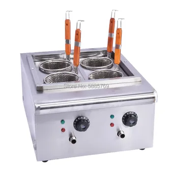 Commercial Cooking Noodles 4 Grids Noodle Machine/Noodles Maker Machine with Basket/220V Automatic Pasta Cooker