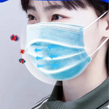 Disposable Medical mask 3 Layer Filter Non-woven fabrics Masks
Disposable Medical mask 3 Layer Filter Non-woven fabrics Masks