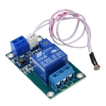 XH-M131 DC 5V / 12V Light Control Switch Photoresistor Relay Module Detection Sensor 10A brightness Automatic Control Module
XH-M131 DC 5V / 12V Light Control Switch Photoresistor Relay Module Detection Sensor 10A brightness Automatic Control Module