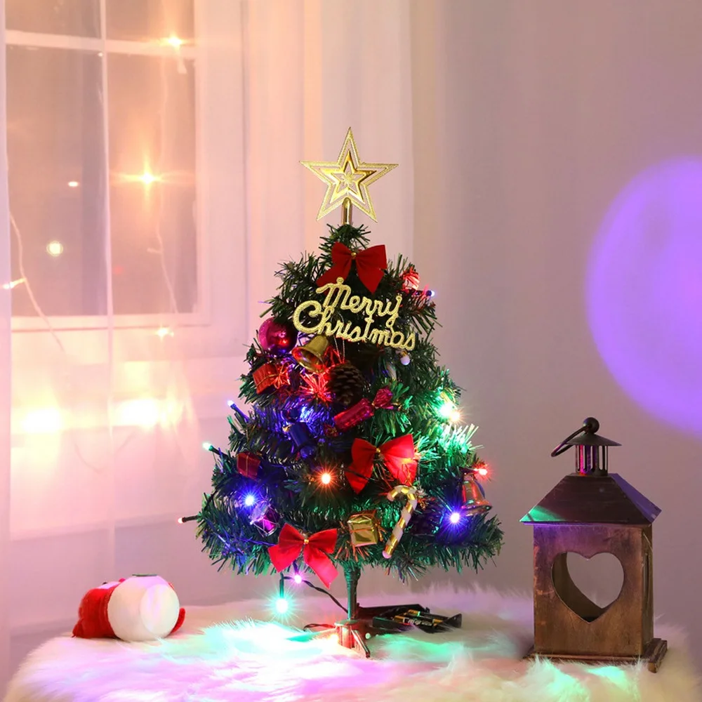 50cm Mini Christmas Tree with Lights Decoration Tree House Desktop Home Shopping Mall Artificial Tree Christmas Decoration
50cm Mini Christmas Tree with Lights Decoration Tree House Desktop Home Shopping Mall Artificial Tree Christmas Decoration