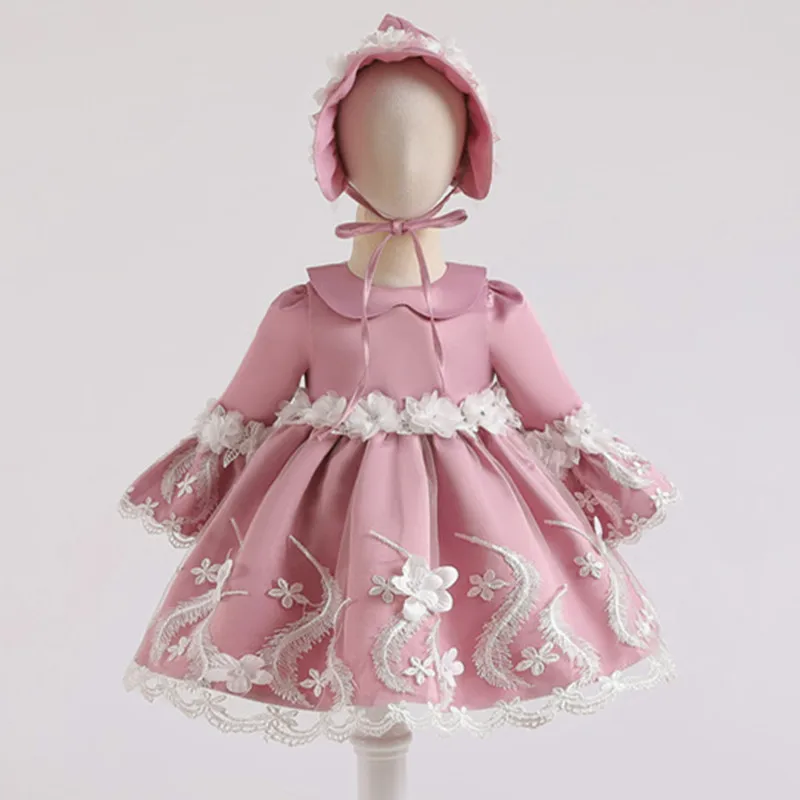 Lace Applique Girls Wedding Dress Baby Girls Christening Dresses for Party Prom Attend Kids 1 Year Baby Girl Birthday Dress
Lace Applique Girls Wedding Dress Baby Girls Christening Dresses for Party Prom Attend Kids 1 Year Baby Girl Birthday Dress