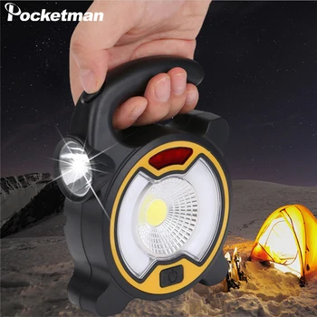 Solar COB LED Work Light Portable Tent Light USB Rechargeable Torch 30W Solar Flashlight Lantern Emergency Inspection Lamp
Solar COB LED Work Light Portable Tent Light USB Rechargeable Torch 30W Solar Flashlight Lantern Emergency Inspection Lamp