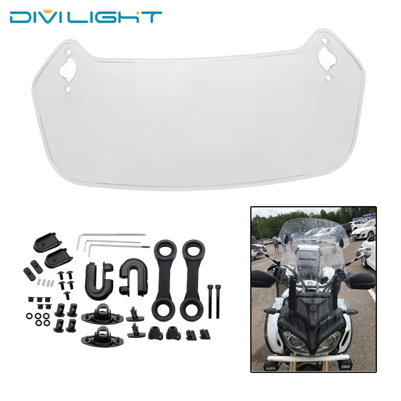 Motorcycle Parts Risen Adjustable Wind Screen Windshield Spoiler Deflector for Honda BMW F800 R1200GS KAWASAKI YAMAHA for Harley
Motorcycle Parts Risen Adjustable Wind Screen Windshield Spoiler Deflector for Honda BMW F800 R1200GS KAWASAKI YAMAHA for Harley