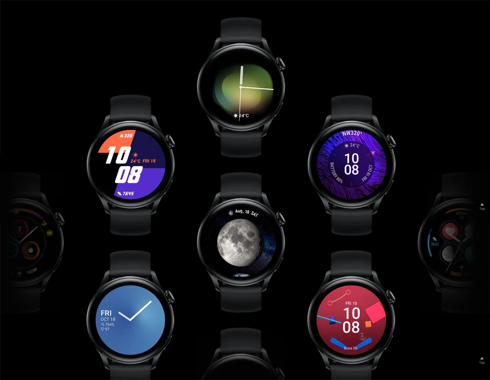 montre connectée 4G LTE HUAWEI WATCH 3, écran AMOLED de 1.43 pouces, avec fonction appel téléphonique, 16 go de Rom, GPS intégré montre connectée 4G LTE HUAWEI WATCH 3, écran AMOLED de 1.43 pouces, avec fonction appel téléphonique, 16 go de Rom, GPS intégré