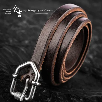 Hand belt men and women cowhide denim belt retro casual belt board buckle leather lady belt
Hand belt men and women cowhide denim belt retro casual belt board buckle leather lady belt