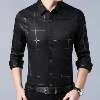 Plus Size Men Casual Long Sleeve Turn Down Collar Checks Buttons Slim Shirt
Plus Size Men Casual Long Sleeve Turn Down Collar Checks Buttons Slim Shirt