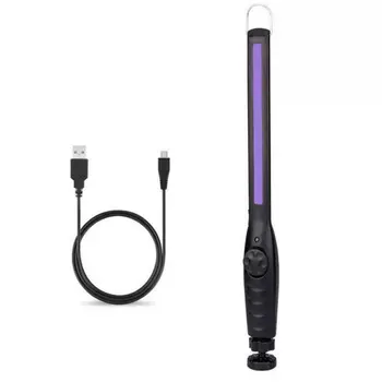Portable UV Light Sterilizer UVC Lamp Sanitizer Stick Ultraviolet Lamp Bactericidal Disinfection Germicidal Lamp
Portable UV Light Sterilizer UVC Lamp Sanitizer Stick Ultraviolet Lamp Bactericidal Disinfection Germicidal Lamp