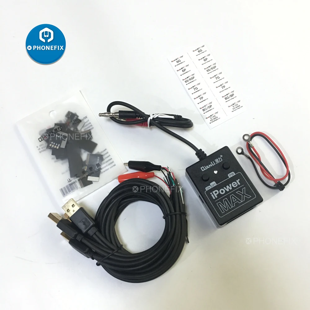 PHONEFIX New Power Supply Cable iPower Max Pro Test Cable for iPhone XS Max X 8 8P 7G 6S 6 Plus DC Power Control Test
PHONEFIX New Power Supply Cable iPower Max Pro Test Cable for iPhone XS Max X 8 8P 7G 6S 6 Plus DC Power Control Test