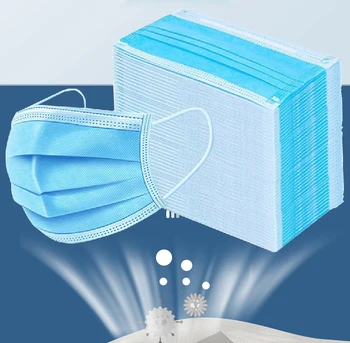 50pcs Face Masks Anti dust Mask Disposable Protect 3 Layers Filter Dustproof Earloop Non Woven Anti-fog Mouth Masks
50pcs Face Masks Anti dust Mask Disposable Protect 3 Layers Filter Dustproof Earloop Non Woven Anti-fog Mouth Masks