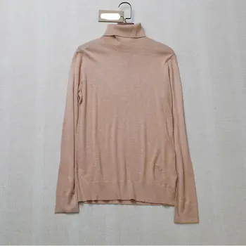 Women Sweater 2019 Fall Winter New Silk + Cashmere Turtleneck Knit Top 
Women Sweater 2019 Fall Winter New Silk + Cashmere Turtleneck Knit Top