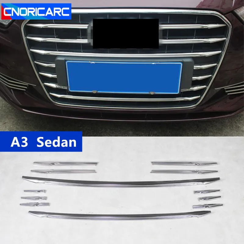 CNORICARC для Audi A3 седан Автомобильная передняя крышка решетки радиатора отделочные
