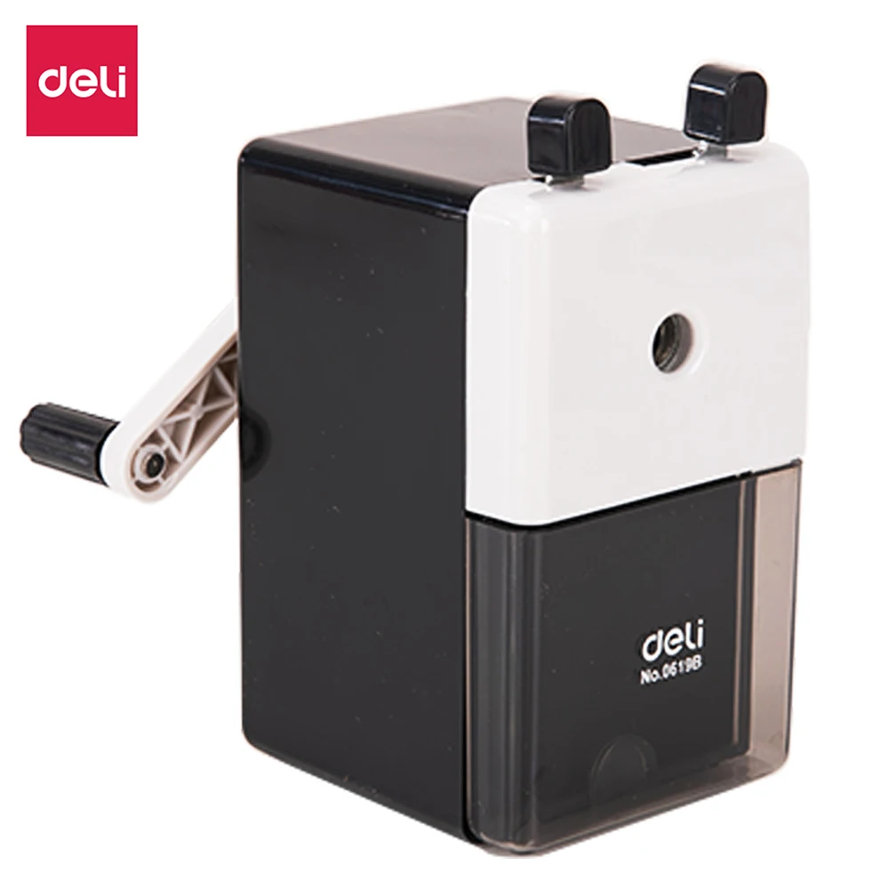 DELI E0619B Rotary pencil sharpener Classic pencil cutter sharpener knife smooth sharpening Office School supply stationery
DELI E0619B Rotary pencil sharpener Classic pencil cutter sharpener knife smooth sharpening Office School supply stationery