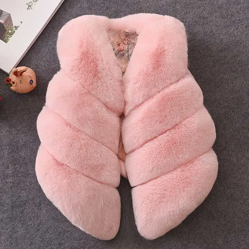 Baby Girls Coats Fashion Autumn Winter Synthetic Fur Coat Fluffy Design Soft Warm Spring Outwars Children Clothing 3 7 Years
Baby Girls Coats Fashion Autumn Winter Synthetic Fur Coat Fluffy Design Soft Warm Spring Outwars Children Clothing 3 7 Years