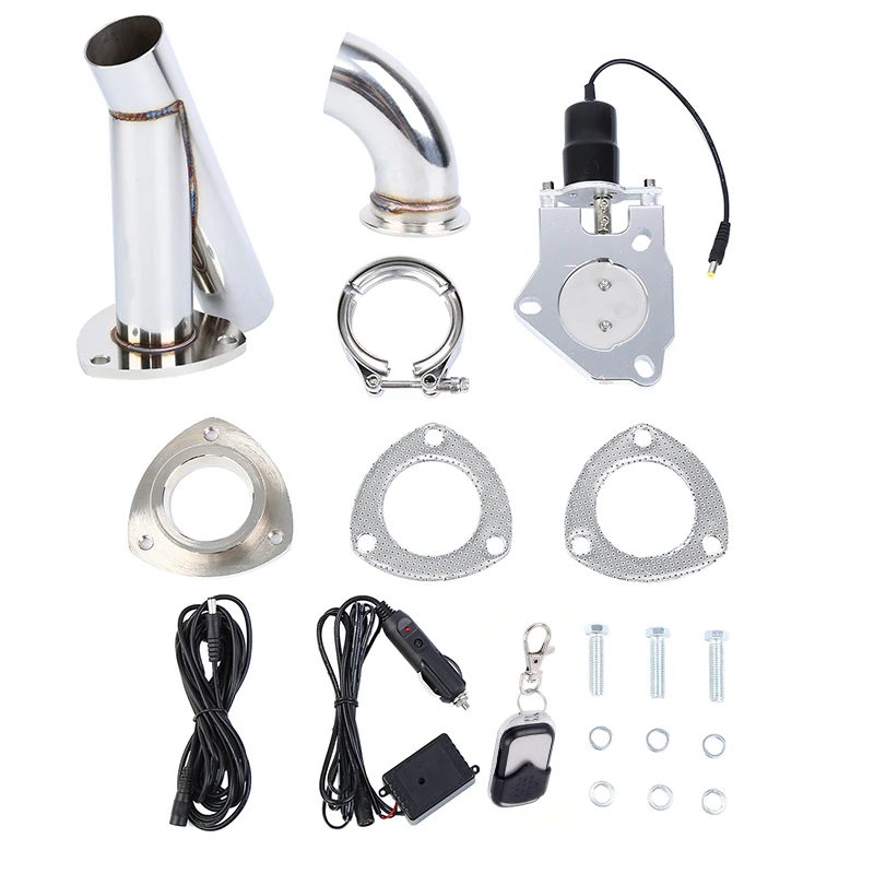 Samger 2.25" 57 mm Electric Exhaust Muffler Valve Car Cut Out Header Be Cut Pipe Electric Valve Exhaust Tip Muffler Kit
Samger 2.25" 57 mm Electric Exhaust Muffler Valve Car Cut Out Header Be Cut Pipe Electric Valve Exhaust Tip Muffler Kit