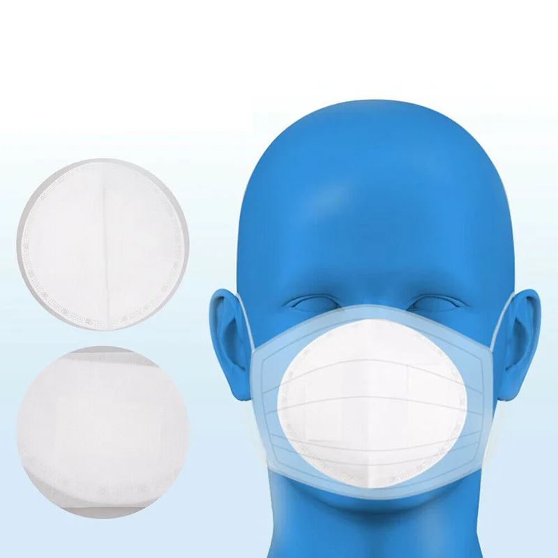 

50pcs Disposable Face Masks Replacement Filtering Pad 3 Layers Reathable Mask Gasket Respiring Mat for All Kinds of Masks