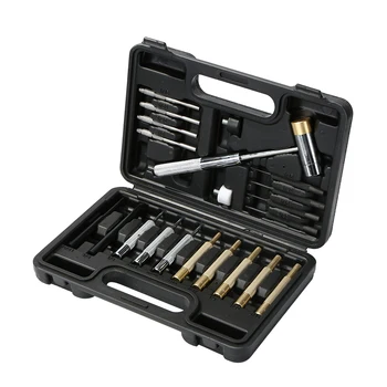 21pcs Hole Steel Pin Punch Set Maintenance Tool Kit Durable Stainless Steel Pro Tough Easily Carrying Lightweight Tool
21pcs Hole Steel Pin Punch Set Maintenance Tool Kit Durable Stainless Steel Pro Tough Easily Carrying Lightweight Tool