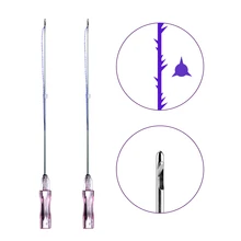 Korea Material Pdo Thread Lifting 360 Degree Cog4D 6D 19G100MM With L Blunt Cannula
Korea Material Pdo Thread Lifting 360 Degree Cog4D 6D 19G100MM With L Blunt Cannula