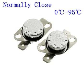 50PCS KSD301 250V 10A 40 45 50 55 60C Normally Closed NC Thermostat Temperature Thermal Control Switch DegC 0-95Celsius Degree
50PCS KSD301 250V 10A 40 45 50 55 60C Normally Closed NC Thermostat Temperature Thermal Control Switch DegC 0-95Celsius Degree