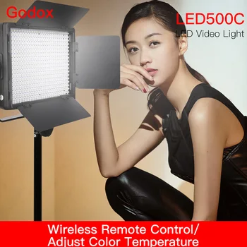 Godox LED500CLED Video Light White Version 3200/5600K Photography Light 500 LED Lighting Led Lamp Godox LED Series
Godox LED500CLED Video Light White Version 3200/5600K Photography Light 500 LED Lighting Led Lamp Godox LED Series