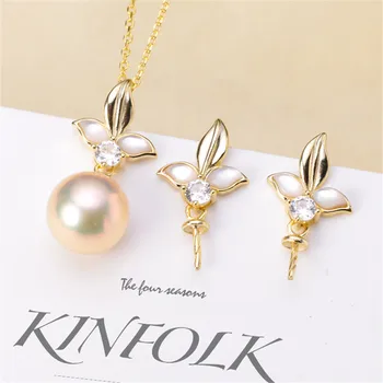 DIY Pearl Earrings Settings pendant Base Suit accessories S925 Sterling Silver Women DIY Earrings Jewelry Findings
DIY Pearl Earrings Settings pendant Base Suit accessories S925 Sterling Silver Women DIY Earrings Jewelry Findings