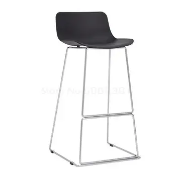 Contemporary And Contracted, Wrought Iron Household Creative Bar Chair At The Front Desk Chair, Bar High Chairs High Stool
Contemporary And Contracted, Wrought Iron Household Creative Bar Chair At The Front Desk Chair, Bar High Chairs High Stool