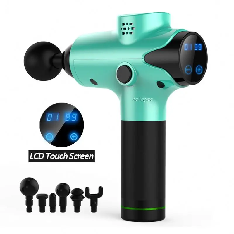 2020 LCD Massage Gun Muscle Relaxation Massager Vibration Fascial Gun Fitness Equipment Noise Reduction Design For Male Female
2020 LCD Massage Gun Muscle Relaxation Massager Vibration Fascial Gun Fitness Equipment Noise Reduction Design For Male Female