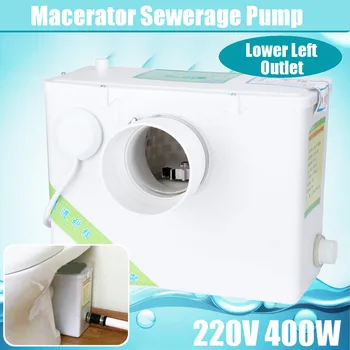 400W Sanitary Macerator Pump Auto Disposal Crush Waste Water Bath Toilet Sink 220V
400W Sanitary Macerator Pump Auto Disposal Crush Waste Water Bath Toilet Sink 220V