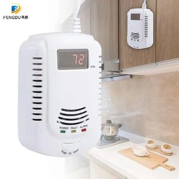 Smart Voice Gas Alarm System Household Leakage Detector Sensor Home Kitchen Security Alarm Sensor High Quality
Smart Voice Gas Alarm System Household Leakage Detector Sensor Home Kitchen Security Alarm Sensor High Quality