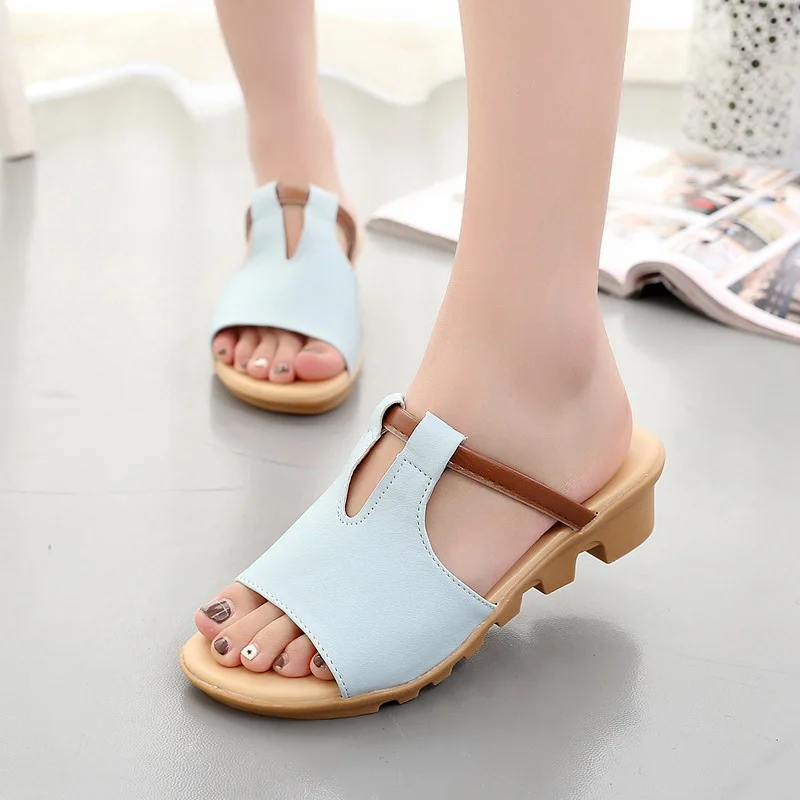 2017 Spring And Summer Summer Comfortable Casual Flat Sandals Tendon Anti-slip Flat Heel Shoes Soft Bottom Sandals Beach WOMEN'S
2017 Spring And Summer Summer Comfortable Casual Flat Sandals Tendon Anti-slip Flat Heel Shoes Soft Bottom Sandals Beach WOMEN'S