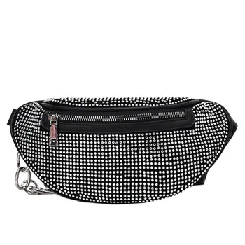 Fashion Banana Rhinestone Chest Bag Women's Waist Bag Diamonds Ladies Fanny Pack Chain Crossbody Shoulder Bags Belt Bag New 2020
Fashion Banana Rhinestone Chest Bag Women's Waist Bag Diamonds Ladies Fanny Pack Chain Crossbody Shoulder Bags Belt Bag New 2020