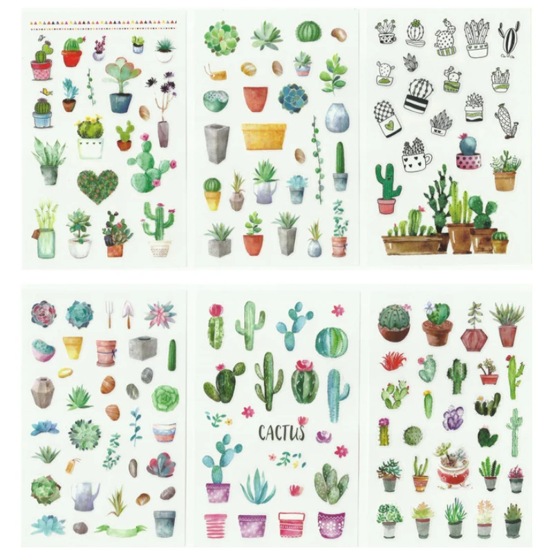 6sheets/pack Fresh Watercolor Stickers Two Design Decorative Stickers Scrapbooking Japanese Stationery
6sheets/pack Fresh Watercolor Stickers Two Design Decorative Stickers Scrapbooking Japanese Stationery