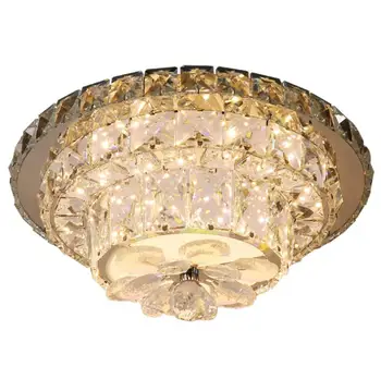 HAIXIANG 11.8in LED Hallway Crystal Ceiling Light Lighting Bedroom Dome Lamp Fixtures 
HAIXIANG 11.8in LED Hallway Crystal Ceiling Light Lighting Bedroom Dome Lamp Fixtures