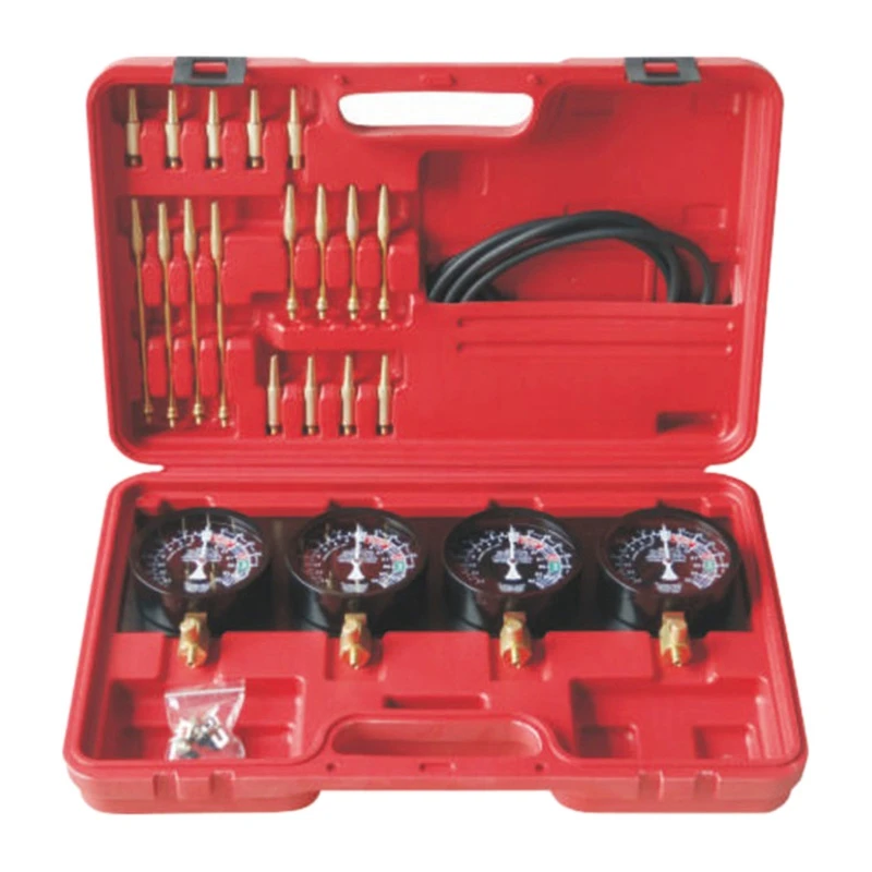 Four-Cylinder Motorcycle Balancer Carburetor Vacuum Meter Synchronous Vacuum Suction Table 4x Cylinder Balance
Four-Cylinder Motorcycle Balancer Carburetor Vacuum Meter Synchronous Vacuum Suction Table 4x Cylinder Balance