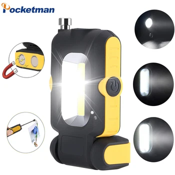 3 Modes COB LED Flashlight Strong Magnetic Working Light Car Repairing Lights Camping Emergency Torch Mini Portable Work Lamp
3 Modes COB LED Flashlight Strong Magnetic Working Light Car Repairing Lights Camping Emergency Torch Mini Portable Work Lamp