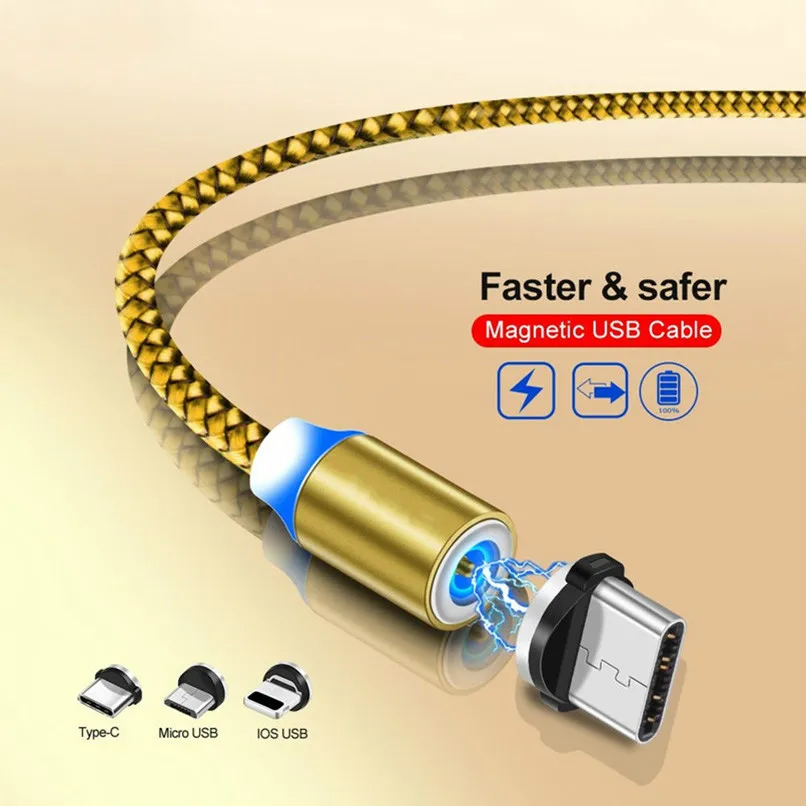 1M 2M Magnetic Cable Micro usb Type C Fast Charging Microusb Type-C Magnet Charger Wire usb c For iphone 11 X Xr Xs USB Cable
1M 2M Magnetic Cable Micro usb Type C Fast Charging Microusb Type-C Magnet Charger Wire usb c For iphone 11 X Xr Xs USB Cable