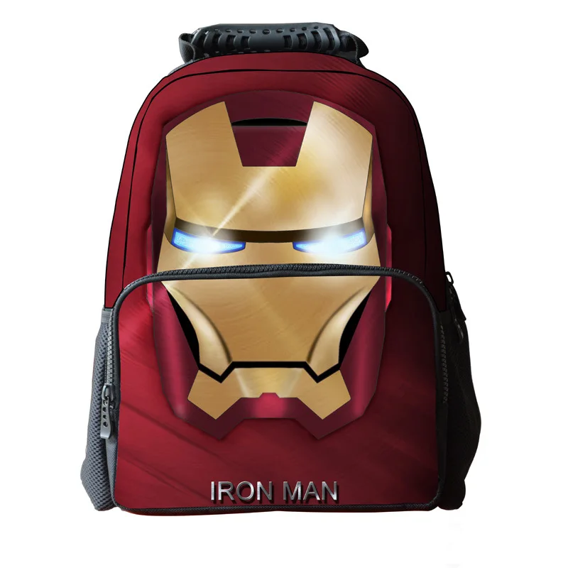 Iron Man Cosplay Backpack Printing Student School Shoulder Bag Teentage Laptop Travel Bags Gift
Iron Man Cosplay Backpack Printing Student School Shoulder Bag Teentage Laptop Travel Bags Gift