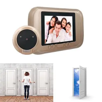3.5inch Door Viewer Camera LCD Display Digital Peephole Doorbell Night Vision Camera 720P HD Photos Video Record
3.5inch Door Viewer Camera LCD Display Digital Peephole Doorbell Night Vision Camera 720P HD Photos Video Record