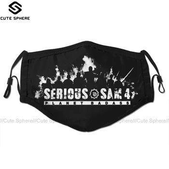 Serious Sam Mouth Face Mask SS4 Facial Mask Cool Fashion with 2 Filters for Adult
Serious Sam Mouth Face Mask SS4 Facial Mask Cool Fashion with 2 Filters for Adult