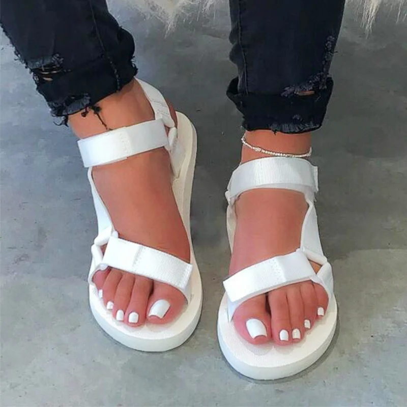 MCCKLE Summer Soft Slip Sandals 2020 New Women Buckle Strap Foam Sole Durable Sandals Ladies Outdoor Casual Beach Shoes Woman
MCCKLE Summer Soft Slip Sandals 2020 New Women Buckle Strap Foam Sole Durable Sandals Ladies Outdoor Casual Beach Shoes Woman