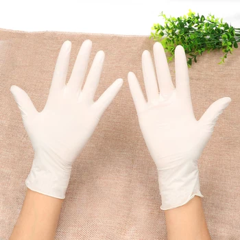 20/50pcs Disposable Latex Gloves White Non-Slip Acid & Alkali Laboratory Rubber Latex Gloves Household Tattoo Cleaning Products
20/50pcs Disposable Latex Gloves White Non-Slip Acid & Alkali Laboratory Rubber Latex Gloves Household Tattoo Cleaning Products
