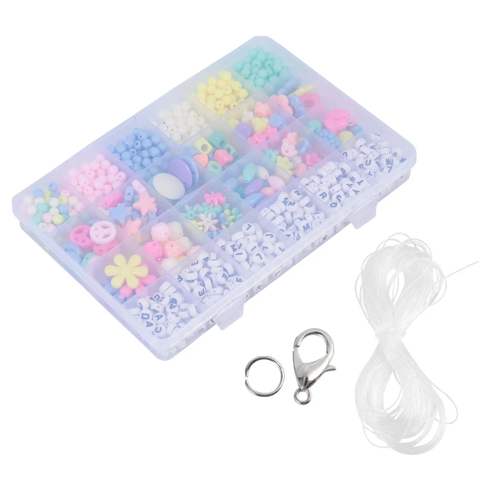 DIY Beaded Set Flat Round Letter Beads Combination Candy Spring Color Beads
DIY Beaded Set Flat Round Letter Beads Combination Candy Spring Color Beads