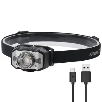 XPG2 LED Headlight 210LM IPX4 Waterproof Zoomable Wave Sensor Micro-USB Rechargeable Headlamp with Battery for Night Lighting
XPG2 LED Headlight 210LM IPX4 Waterproof Zoomable Wave Sensor Micro-USB Rechargeable Headlamp with Battery for Night Lighting