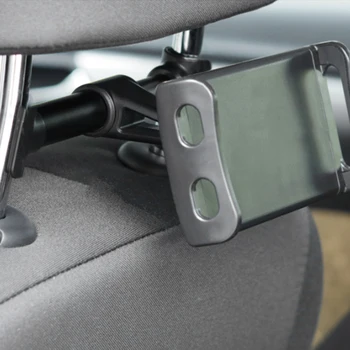 

360 Rotation Car Phone Holder Backrest Multi-Function Headrest Mobile Phone Mount for 4-11 inch Devices