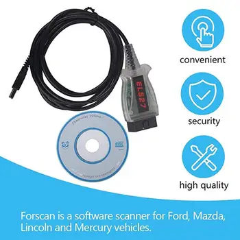 Latest V2.3.8 ELS27 Test Cable For Scan PCB PIC24HJ128GP+FTDI Mircochip Works ELM327&J2534 Pss-Thru For Ford Mazda
Latest V2.3.8 ELS27 Test Cable For Scan PCB PIC24HJ128GP+FTDI Mircochip Works ELM327&J2534 Pss-Thru For Ford Mazda