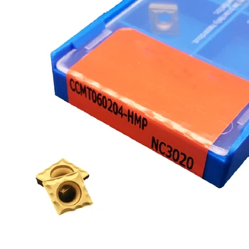 10pcs Internal Turning Tool CCMT060204 NC3020 Lathe Cutter High Quality Blade HMP CNC Cabide Insert Tools ccmt 060204 for steel
10pcs Internal Turning Tool CCMT060204 NC3020 Lathe Cutter High Quality Blade HMP CNC Cabide Insert Tools ccmt 060204 for steel